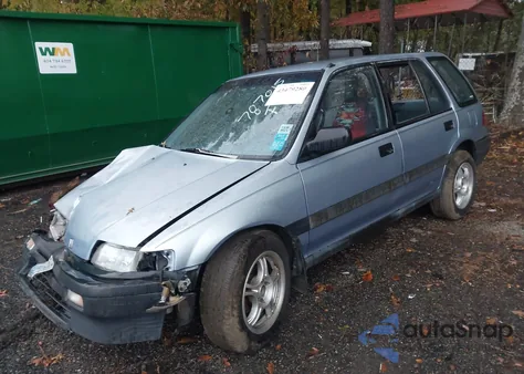 1990 Honda Civic from USA, damaged, VIN JHMEE2756LS013668